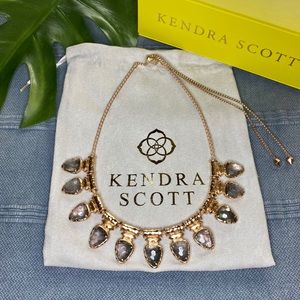 Kendra Scott Willow Choker Necklace in Gray